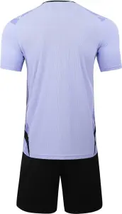 Комплект футбольної форми Kelme OVIEDO бузково-чорний 8351ZB1084.9514