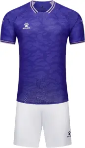 Комплект футбольной формы Kelme REAL фиолетово-белый 8451ZB1253.9500