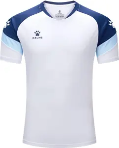 Футболка Kelme BRAVO біло-темно-синя 7351TX1092.9112