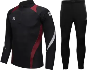 Спортивный костюм Kelme CORDOBA III черно-бордово-серый 8461TT1044.9000_3871306.9036