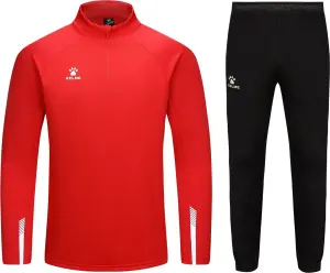Спортивный костюм детский Kelme ACADEMY II красно-черный 7461TT3052.9600_8061CK3002.9000