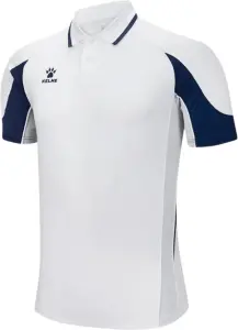Поло Kelme біло-темно-синя 8651PL1209.9100