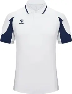 Поло Kelme біло-темно-синя 8651PL1209.9100