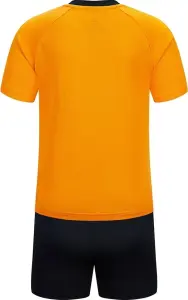Комплект футбольної форми дитячий Kelme LUGO оранжево-чорний 8451ZB3245.9907