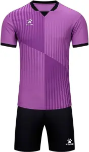 Комплект футбольної форми Kelme BRAGA II фіолетово-чорний 8551ZB11083.9500