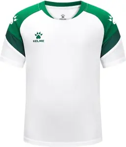 Футболка детская Kelme BRAVO бело-зеленая 7351TX3093.9105