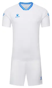 Комплект футбольної форми Kelme FARO біло-синій 8451ZB1246.9104