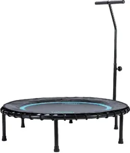 Батут із ручкою LivePro TRAMPOLINE WITH HANDLE чорно-блакитний LP8250B