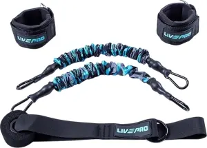 Еспандер LivePro MULTIFUNCTIONAL TRAINING блакитно-сіро-чорний LP8427