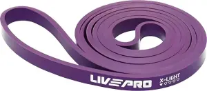 Еспандер-петля для підтягування LivePro SUPER BAND X-LIGHT фіолетова LP8410-XL