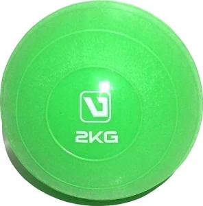 М'яч медичний (медбол) м'який LiveUp SOFT WEIGHT BALL зелений 2 кг LS3003-2
