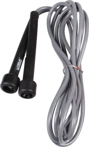Скакалка LiveUp PVC JUMP ROPE сіро-чорна LS3115-g