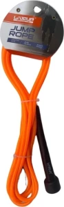 Скакалка LiveUp JUMP ROPE оранжево-черная LS3115-N-O