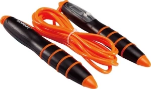 Скакалка з електронним лічильником LiveUp DIGITAL JUMP ROPE помаранчева LS3128