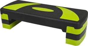 Степ-платформа LiveUp POWER STEP черно-салатовая LS3168B