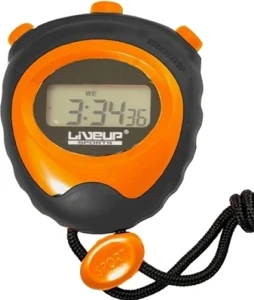 Секундомер LiveUp STOP WATCH оранжево-черный LS3193