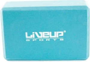 Блок для йоги LiveUp EVA BRICK голубой LS3233A-b