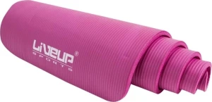 Килимок для тренувань LiveUp NBR MAT рожевий LS3257-p