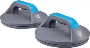 Упоры для отжиманий LiveUp PUSH UP PRO серо-голубые LS9411