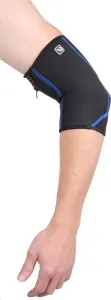 Фіксатор ліктя LiveUp ELBOW SUPPORT чорно-синій S/M LS5781-SM