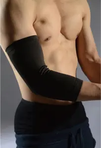 Фіксатор ліктя LiveUp ELBOW SUPPORT чорний L/XL LS5771-LXL