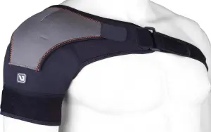 Фіксатор плеча LiveUp SHOULDER SUPPORT чорно-сірий LS5765