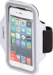 Чохол для телефону на руку LiveUp SPORTS ARMBAND біло-чорний LS3720A
