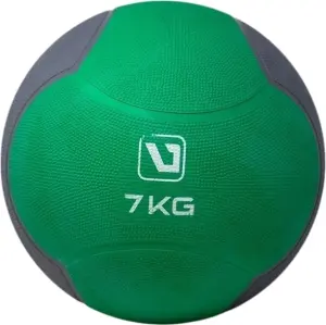 М'яч медичний (медбол) LiveUp MEDICINE BALL зелено-сірий 7 кг LS3006F-7