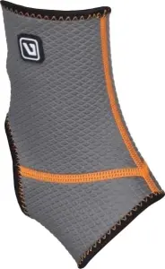 Фіксатор щиколотки LiveUp ANKLE SUPPORT сіро-чорно-помаранчевий S/M LS5634-SM