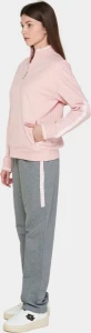 Спортивный костюм женский Lotto SUIT RIVIERA W IV RIB STC розово-серый 215720/7I7
