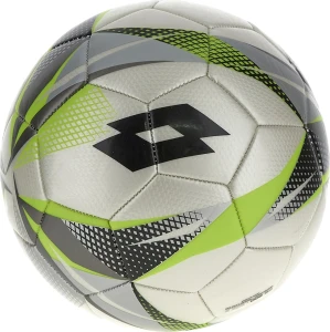 Футбольний м'яч Lotto BALL FB 900 V 5 біло-чорно-салатовий Розмір 5 221033/L59131/267