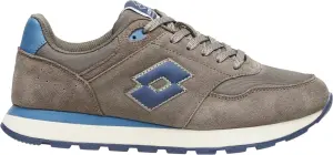 Кросівки Lotto TRAINER AMF II SUE/NY коричнево-сині 222902/DM9