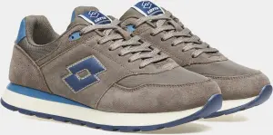 Кросівки Lotto TRAINER AMF II SUE/NY коричнево-сині 222902/DM9