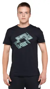 Футболка Lotto TEE LOSANGA CAMU чорна 223636/1CL