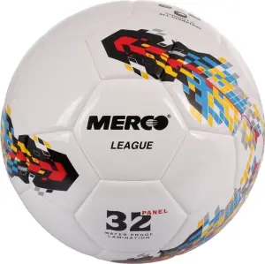 Футбольний м'яч Merco LEAGUE біло-чорний Розмір 5 ID36940