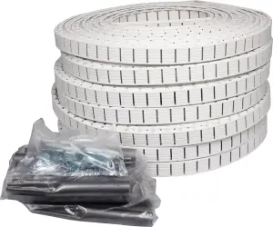 Лінії для корту Merco PLASTIC TENNIS LINES GENIALA 1054 WIGTH 5 CM білі 3126