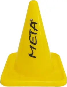 Конус тренувальний Meta COLOURED CONE 10 см жовтий 1800410500Y