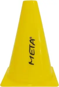 Конус тренувальний Meta COLOURED CONE 15 см жовтий 1806101000Y