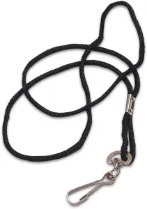 Шнурок для свистка Meta LANYARD FOR WHISTLES чорний 1030001206