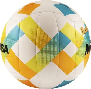 Мяч для пляжного волейбола Mikasa BEACH CLASSIC бело-желто-голубой Размер 5 BV543C-VXA-LG