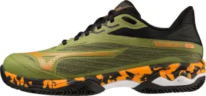 Кросівки тенісні Mizuno WAVE EXCEED LIGHT 2 PADEL оливково-оранжево-чорні 61GB2322-90