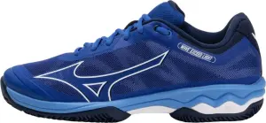 Кросівки тенісні Mizuno WAVE EXCEED LIGHT CC темно-синьо-білі 61GC2220-26