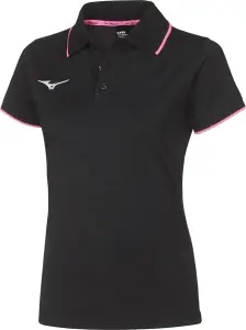 Поло жіноче Mizuno POLO чорно-рожеве 32EA7241-09