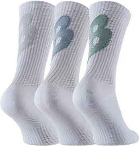 Шкарпетки New Balance BIG LOGO CREW білі LAS02563WT (3 пари)