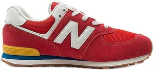 Кросівки підліткові New Balance 574 червоні GC574HA2