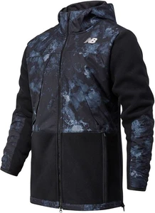 Куртка New Balance NB RWT HYBRID FLEECE темно-синьо-чорна MJ03040BK
