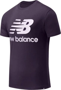 Футболка New Balance Ess Stacked Logo фиолетовая MT01575PPP