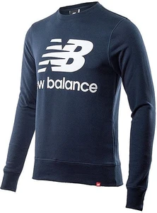 Свитшот New Balance Ess Stacked Logo темно-синий MT03560ECL
