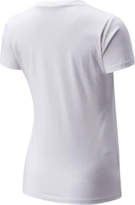 Футболка женская New Balance Ess Stacked Logo белая WT91546WK