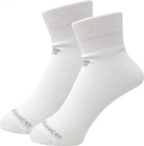 Носки New Balance Prf Cotton Flat Knit Ankle 2 Pair белые LAS95232WT
